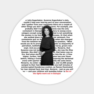 julia sugarbaker rant Magnet